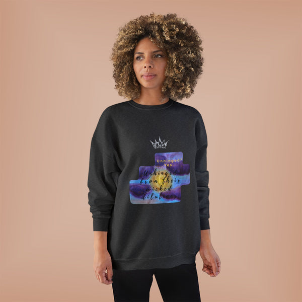 Unhinged from illusion - Unisex EcoSmart Sweatshirt