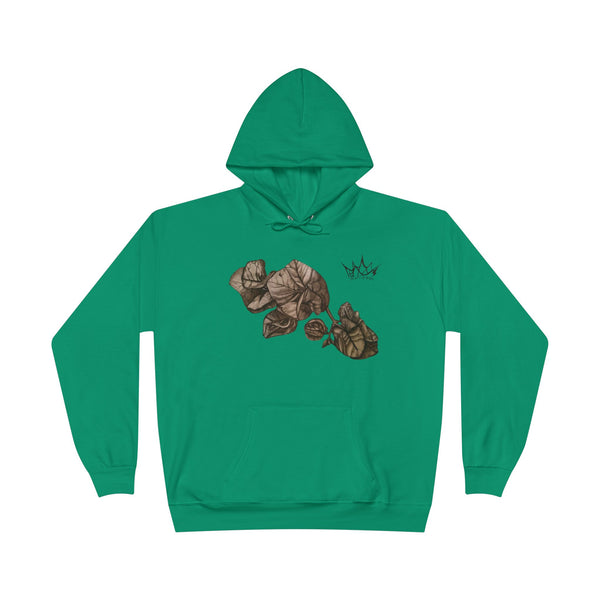Hand Sketched Bougainvillea - Unisex EcoSmart Hoodie