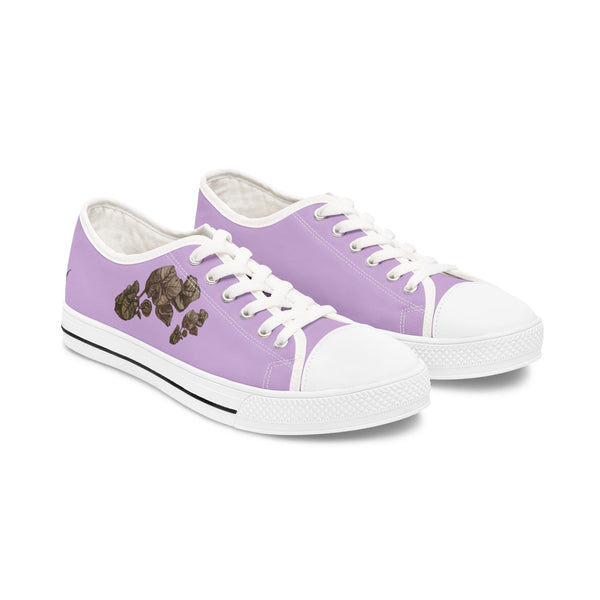 Women's Bougainvillea Sketched Art Sneakers