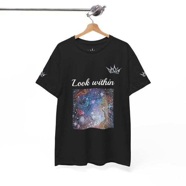 Acrylic on Canvas "Cosmic Soul" Unisex Cotton Tee