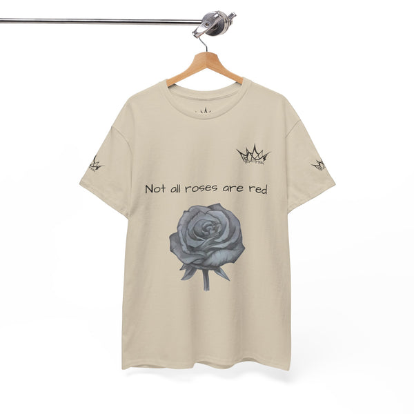 Sketched Rose Unisex Cotton Tee