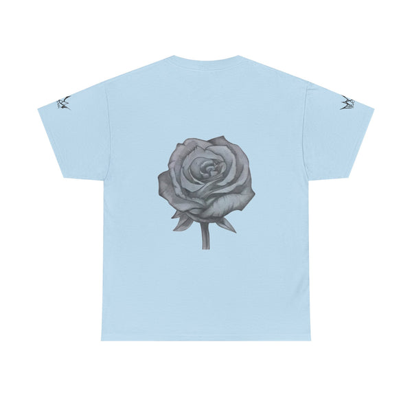 Sketched Rose Unisex Cotton Tee