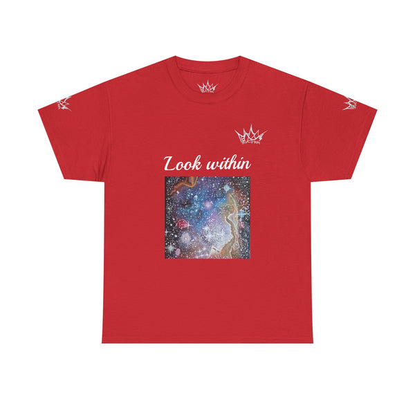 Acrylic on Canvas "Cosmic Soul" Unisex Cotton Tee