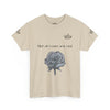 Sketched Rose Unisex Cotton Tee