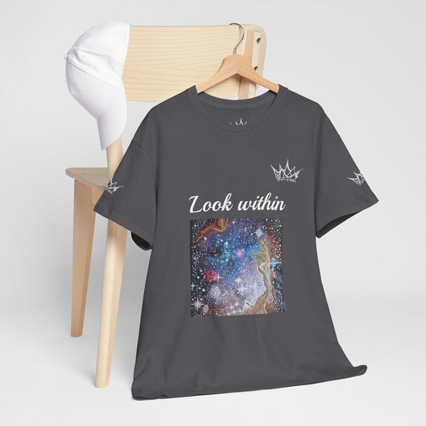 Acrylic on Canvas "Cosmic Soul" Unisex Cotton Tee