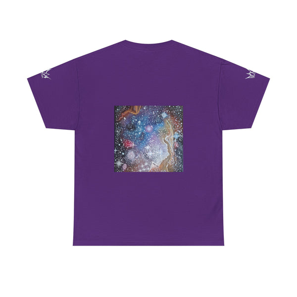 Acrylic on Canvas "Cosmic Soul" Unisex Cotton Tee