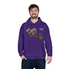 Hand Sketched Bougainvillea - Unisex EcoSmart Hoodie
