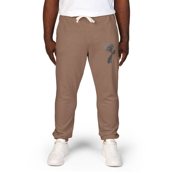 Unisex Garment-Dyed Fleece Sweatpants