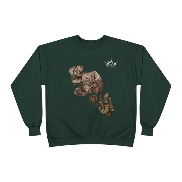 Hand Sketched Bougainvillea - Unisex EcoSmart Sweatshirt