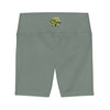 Dandelion Days – High-Waisted Workout Shorts