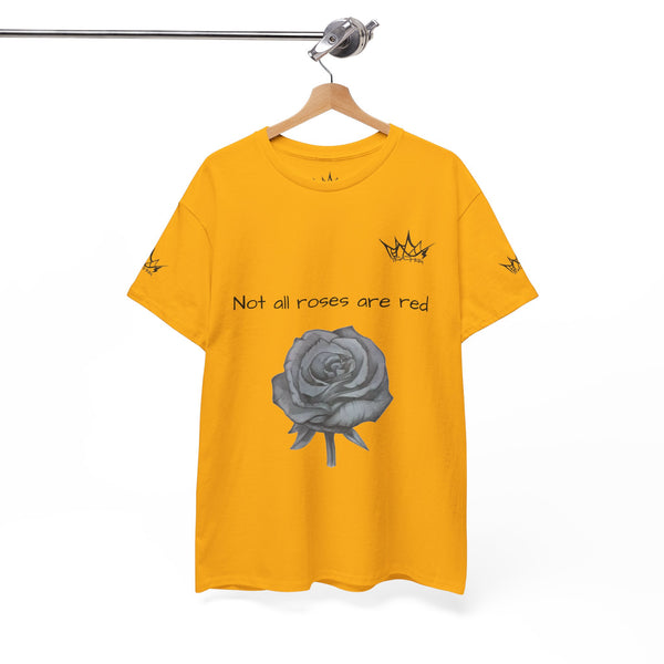 Sketched Rose Unisex Cotton Tee