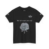 Sketched Rose Unisex Cotton Tee
