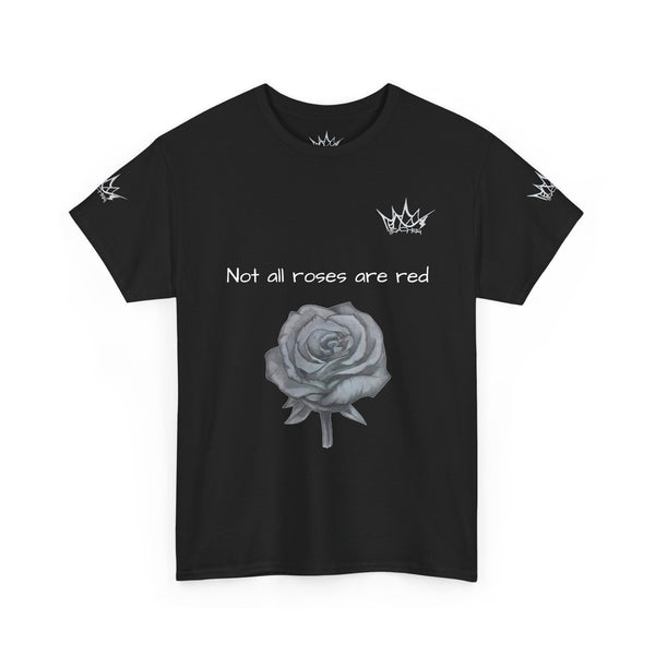Sketched Rose Unisex Cotton Tee