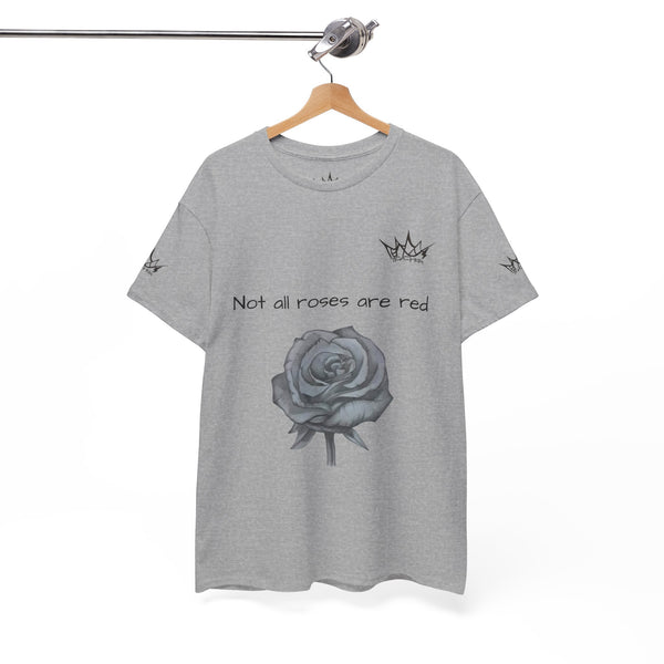Sketched Rose Unisex Cotton Tee