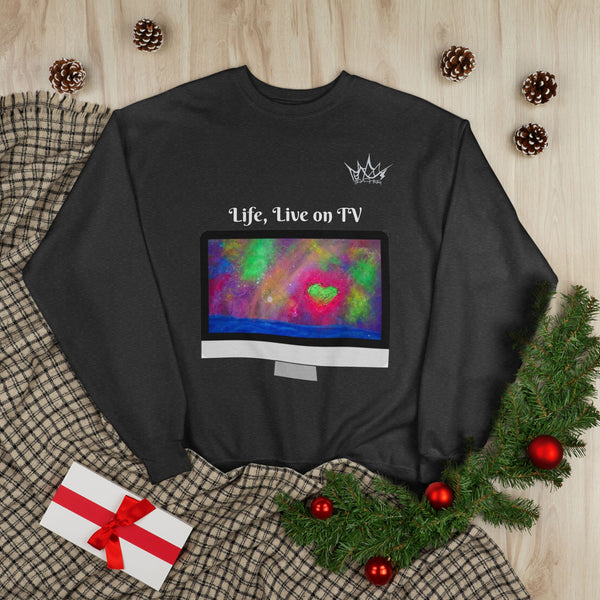 Life, Live on TV - Unisex EcoSmart Sweatshirt