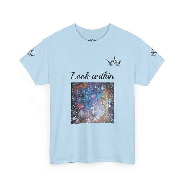 Acrylic on Canvas "Cosmic Soul" Unisex Cotton Tee