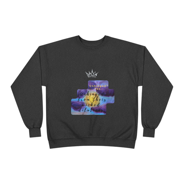 Unhinged from illusion - Unisex EcoSmart Sweatshirt