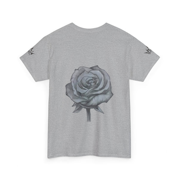 Sketched Rose Unisex Cotton Tee