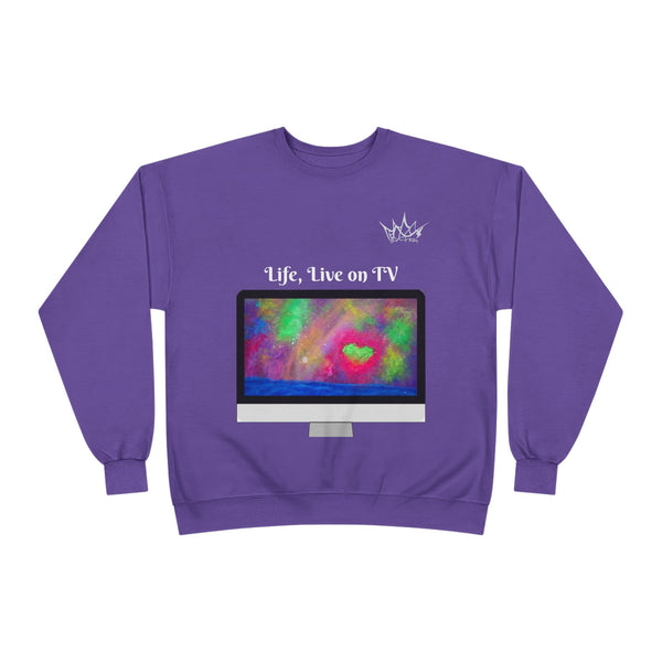 Life, Live on TV - Unisex EcoSmart Sweatshirt