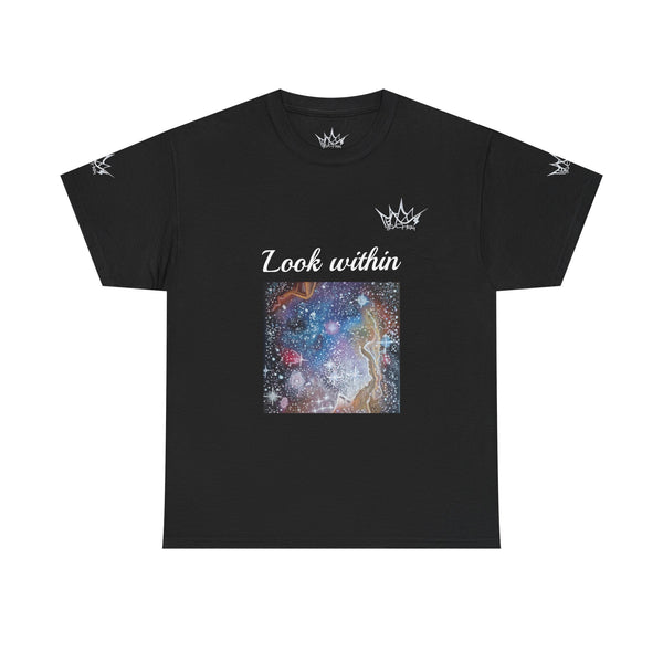 Acrylic on Canvas "Cosmic Soul" Unisex Cotton Tee