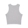 Women's Dandelion Sketched Art Crop Tank Top