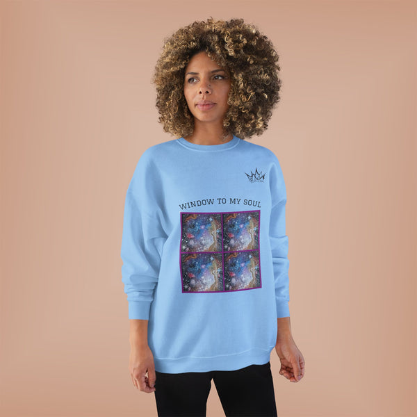 "Window to My Cosmic Soul" - Unisex EcoSmart Sweatshirt