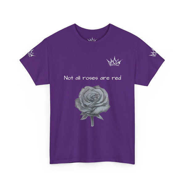 Sketched Rose Unisex Cotton Tee