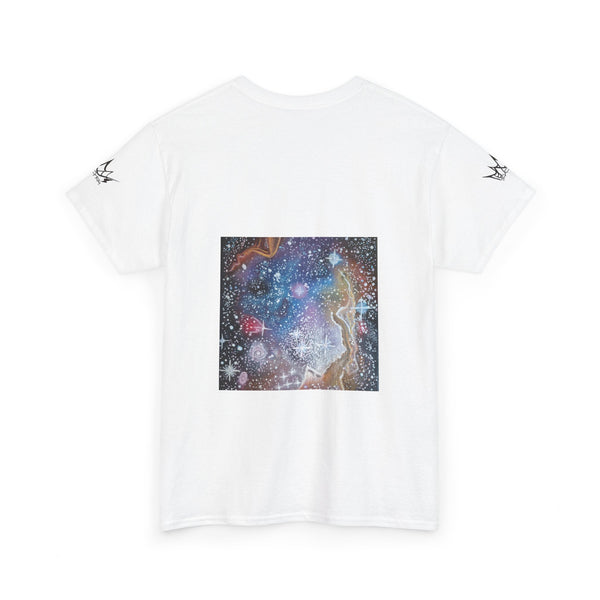 Acrylic on Canvas "Cosmic Soul" Unisex Cotton Tee