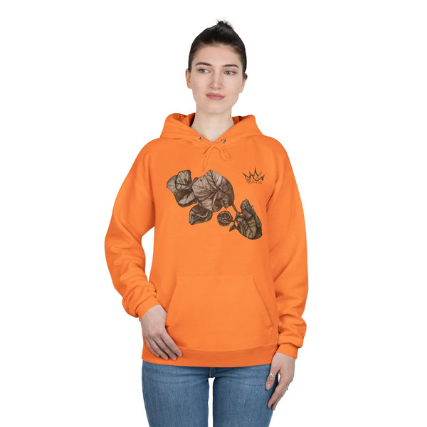 Hand Sketched Bougainvillea - Unisex EcoSmart Hoodie