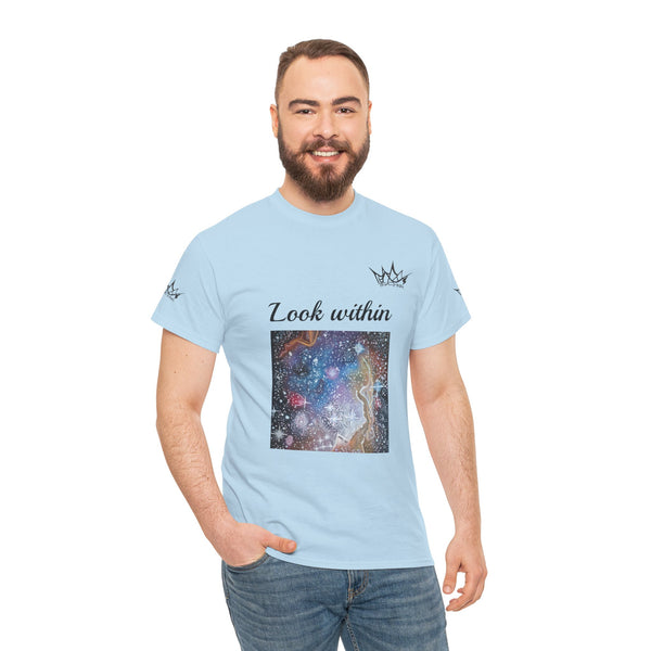 Acrylic on Canvas "Cosmic Soul" Unisex Cotton Tee