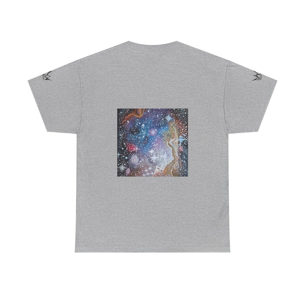 Acrylic on Canvas "Cosmic Soul" Unisex Cotton Tee