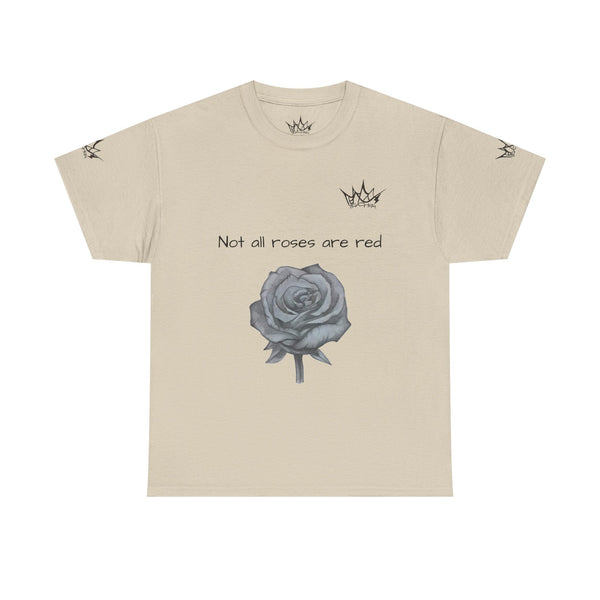 Sketched Rose Unisex Cotton Tee