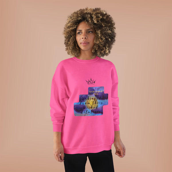Unhinged from illusion - Unisex EcoSmart Sweatshirt
