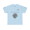Sketched Rose Unisex Cotton Tee