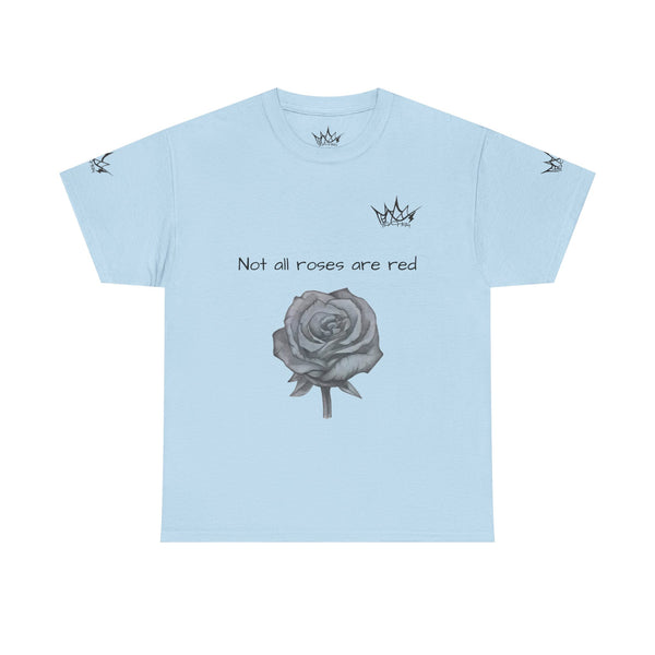 Sketched Rose Unisex Cotton Tee