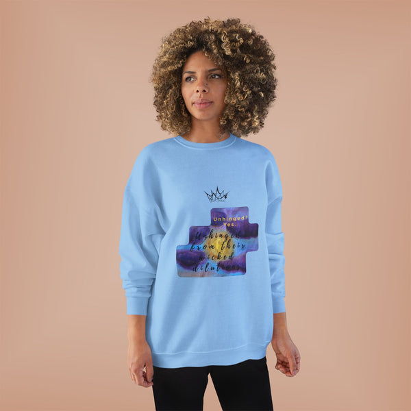 Unhinged from illusion - Unisex EcoSmart Sweatshirt