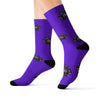 Indigo Spiral Galaxy Socks