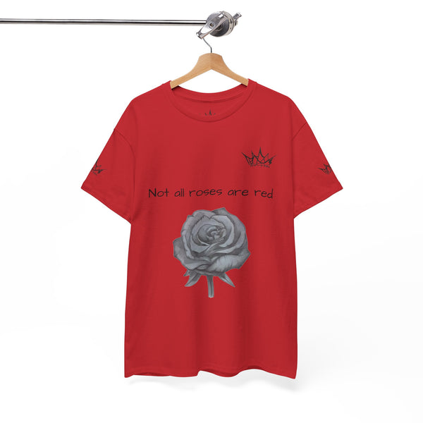 Sketched Rose Unisex Cotton Tee