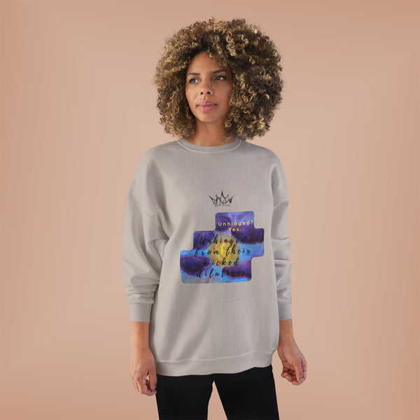 Unhinged from illusion - Unisex EcoSmart Sweatshirt