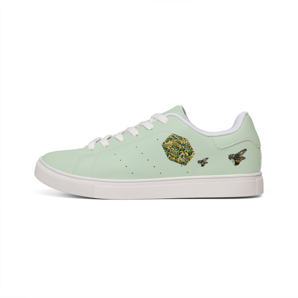 Park-walk Men's Low-Top Leather Sneakers