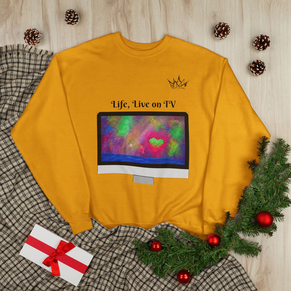 Life, Live on TV - Unisex EcoSmart Sweatshirt