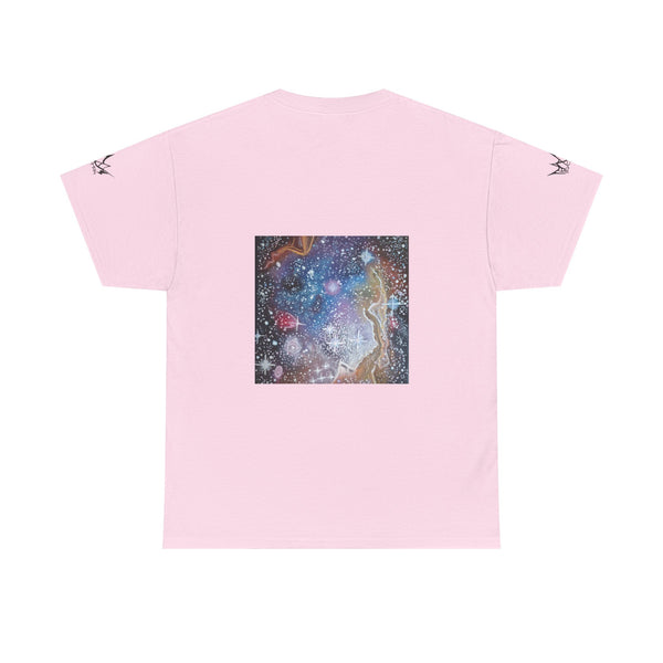 Acrylic on Canvas "Cosmic Soul" Unisex Cotton Tee