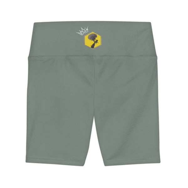 Dandelion Days – High-Waisted Workout Shorts