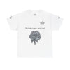 Sketched Rose Unisex Cotton Tee