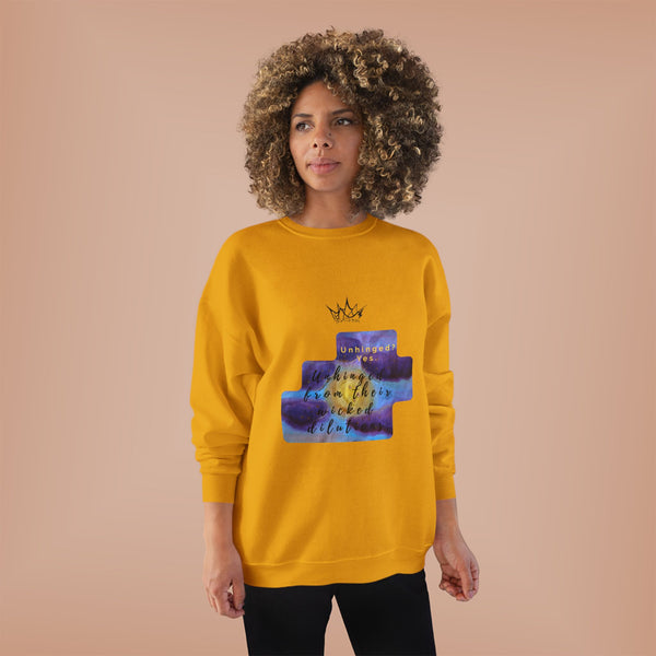 Unhinged from illusion - Unisex EcoSmart Sweatshirt