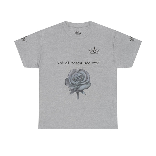 Sketched Rose Unisex Cotton Tee
