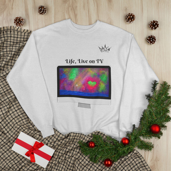 Life, Live on TV - Unisex EcoSmart Sweatshirt