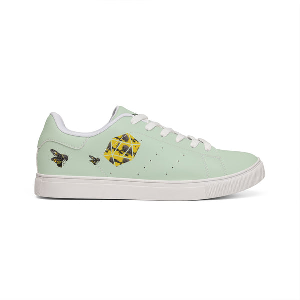 "Park-walk" - Men's Low-Top Leather Sneakers