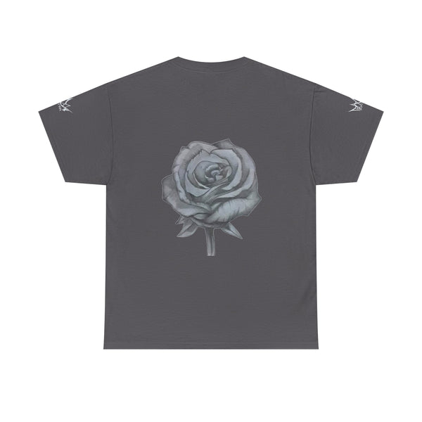 Sketched Rose Unisex Cotton Tee