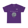Sketched Rose Unisex Cotton Tee